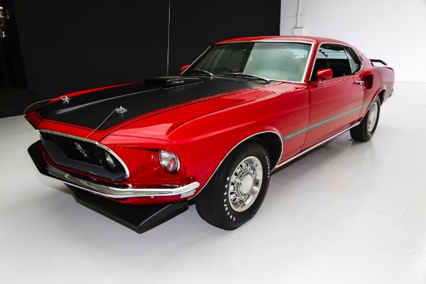 For Sale Used 1969 Ford Mustang Mach1 R Code 428 Manual A/C | American Dream Machines Des Moines IA 50309