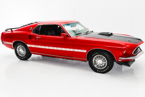 For Sale Used 1969 Ford Mustang Mach1 R Code 428 Manual A/C | American Dream Machines Des Moines IA 50309