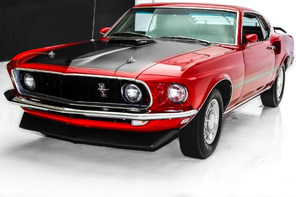 For Sale Used 1969 Ford Mustang Mach1 R Code 428 Manual A/C | American Dream Machines Des Moines IA 50309