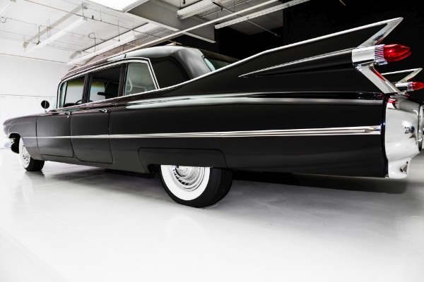 For Sale Used 1959 Cadillac Fleetwood Limousine RARE Leather | American Dream Machines Des Moines IA 50309