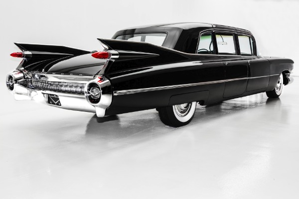 For Sale Used 1959 Cadillac Fleetwood Limousine RARE Leather | American Dream Machines Des Moines IA 50309