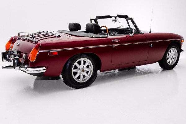 For Sale Used 1974 MG MGB Burgundy, Chrome Bumpers, British Sports Car (WHOLESALE CLEARANCE PRICED) | American Dream Machines Des Moines IA 50309