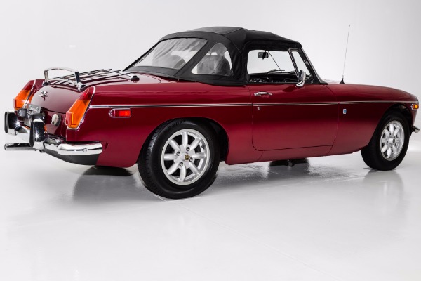 For Sale Used 1974 MG MGB Burgundy, Chrome Bumpers, British Sports Car (WHOLESALE CLEARANCE PRICED) | American Dream Machines Des Moines IA 50309