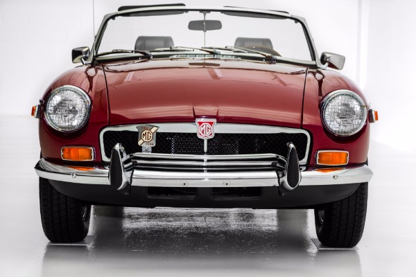 For Sale Used 1974 MG MGB Burgundy, Chrome Bumpers, British Sports Car (WHOLESALE CLEARANCE PRICED) | American Dream Machines Des Moines IA 50309