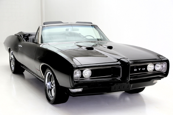 For Sale Used 1968 Pontiac Tempest convertible Triple Black | American Dream Machines Des Moines IA 50309