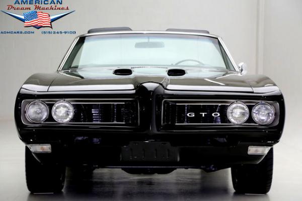 For Sale Used 1968 Pontiac Tempest convertible Triple Black | American Dream Machines Des Moines IA 50309