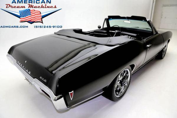 For Sale Used 1968 Pontiac Tempest convertible Triple Black | American Dream Machines Des Moines IA 50309