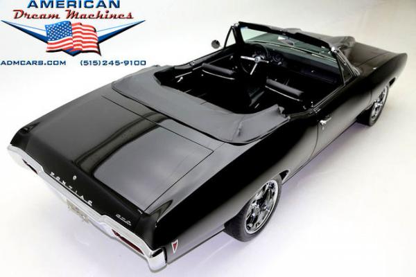 For Sale Used 1968 Pontiac Tempest convertible Triple Black | American Dream Machines Des Moines IA 50309
