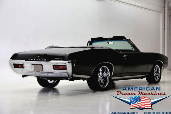 For Sale Used 1968 Pontiac Tempest convertible Triple Black | American Dream Machines Des Moines IA 50309