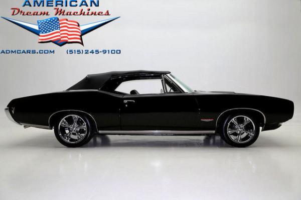 For Sale Used 1968 Pontiac Tempest convertible Triple Black | American Dream Machines Des Moines IA 50309