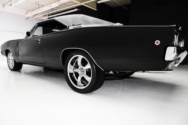 For Sale Used 1968 Dodge Charger Black 440, Pistol Grip 4-Spd | American Dream Machines Des Moines IA 50309