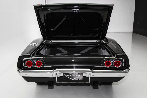 For Sale Used 1968 Dodge Charger Black 440, Pistol Grip 4-Spd | American Dream Machines Des Moines IA 50309