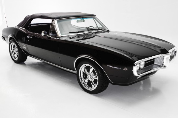 For Sale Used 1967 Pontiac Firebird Convertible Triple Black | American Dream Machines Des Moines IA 50309