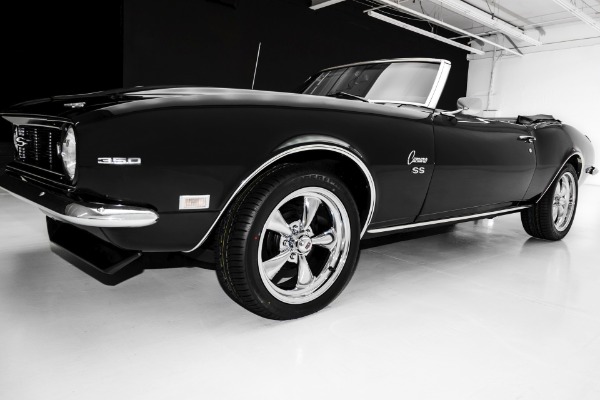 For Sale Used 1968 Chevrolet Camaro Triple Black 350 Auto | American Dream Machines Des Moines IA 50309