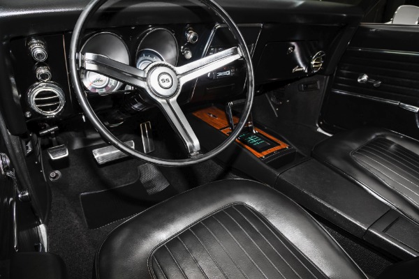 For Sale Used 1968 Chevrolet Camaro Triple Black 350 Auto | American Dream Machines Des Moines IA 50309