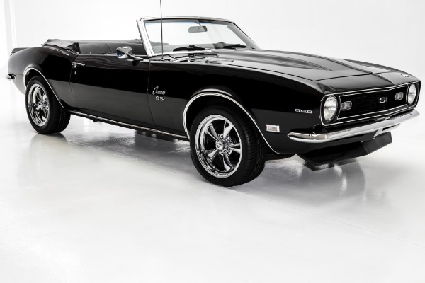 For Sale Used 1968 Chevrolet Camaro Triple Black 350 Auto | American Dream Machines Des Moines IA 50309