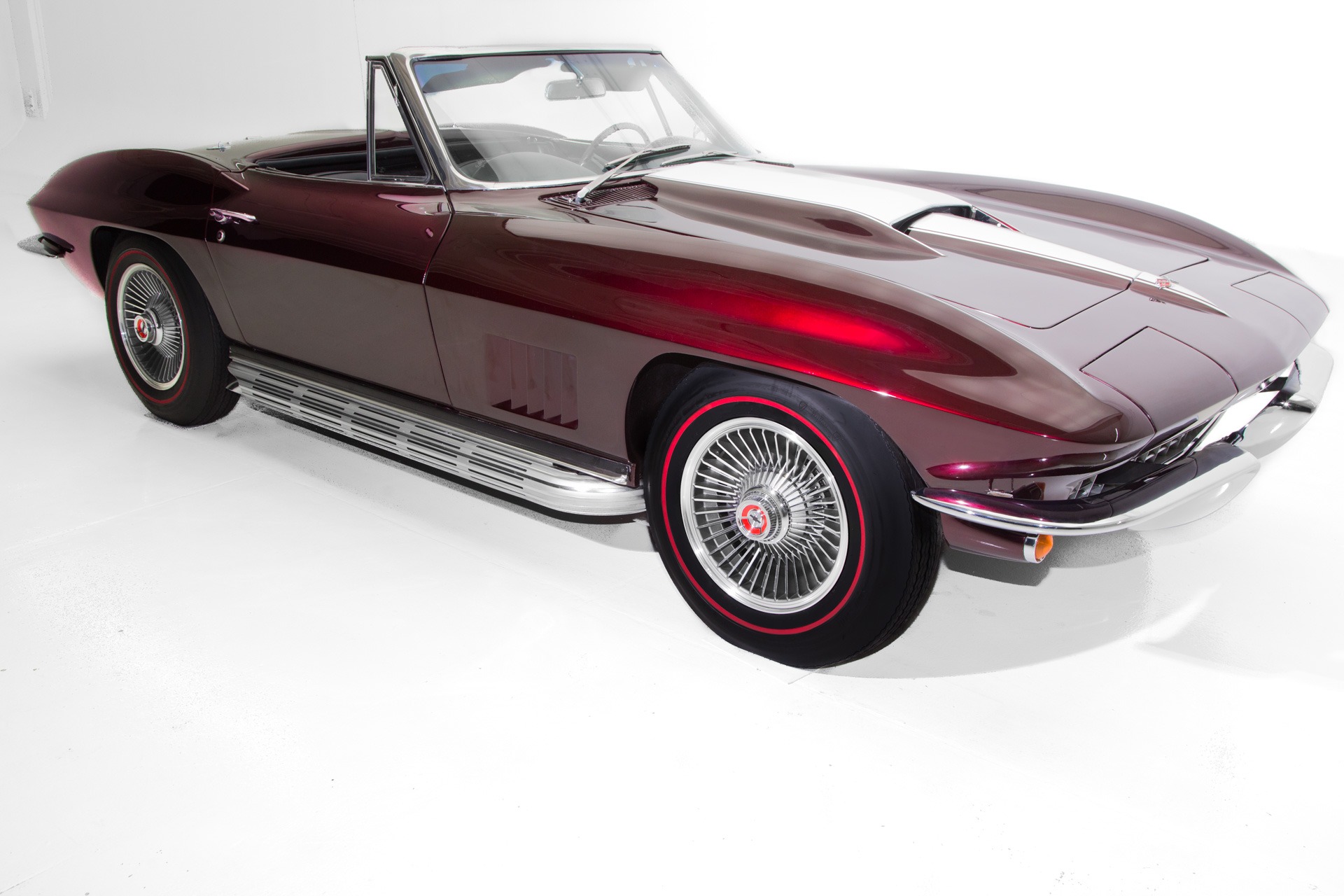 For Sale Used 1967 Chevrolet Corvette Brandywine 383 AC | American Dream Machines Des Moines IA 50309