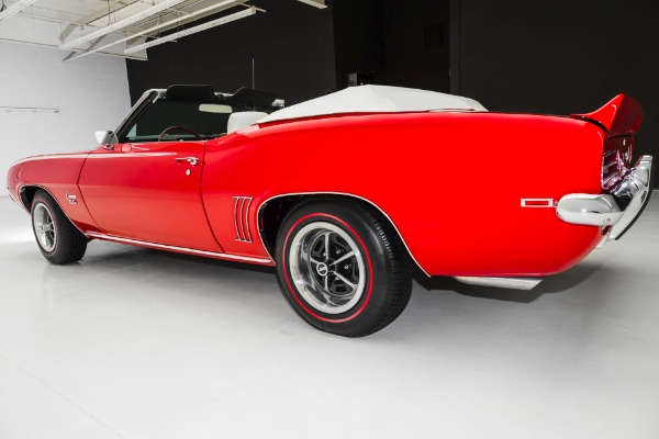 For Sale Used 1969 Chevrolet Camaro Red/ White Houndstooth, RS/SS options, Extensive Restoration | American Dream Machines Des Moines IA 50309