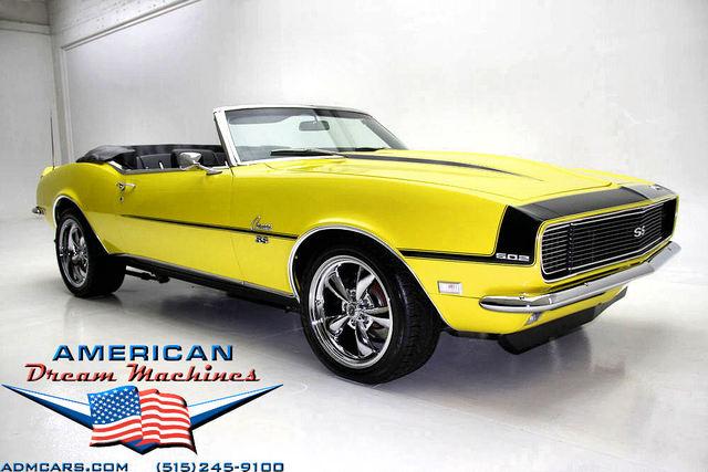 For Sale Used 1968 Chevrolet Camaro convertible RS/SS convertible | American Dream Machines Des Moines IA 50309