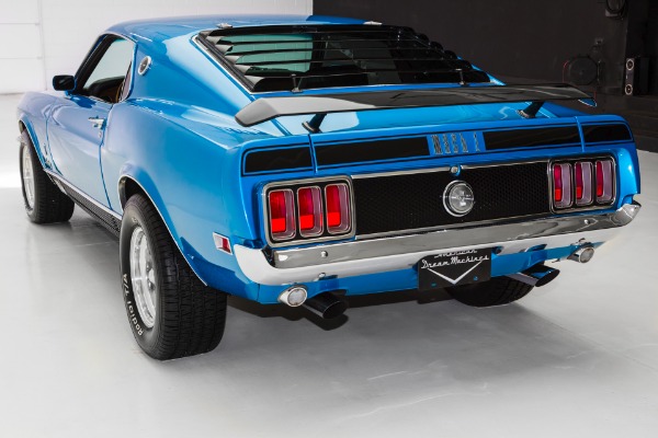 For Sale Used 1970 Ford Mustang Blue R Code 428 Cobra Jet | American Dream Machines Des Moines IA 50309