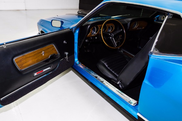 For Sale Used 1970 Ford Mustang Blue R Code 428 Cobra Jet | American Dream Machines Des Moines IA 50309