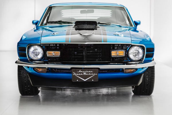 For Sale Used 1970 Ford Mustang Blue R Code 428 Cobra Jet | American Dream Machines Des Moines IA 50309