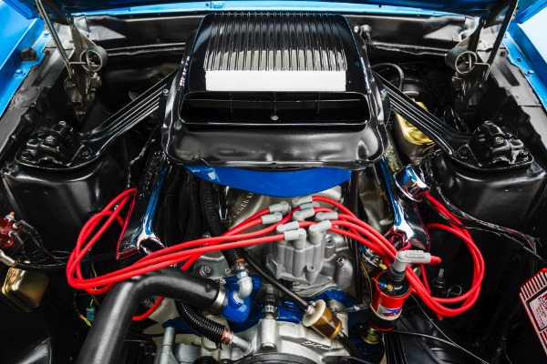 For Sale Used 1970 Ford Mustang Blue R Code 428 Cobra Jet | American Dream Machines Des Moines IA 50309