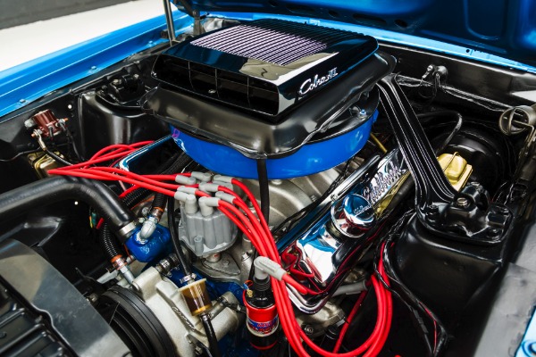 For Sale Used 1970 Ford Mustang Blue R Code 428 Cobra Jet | American Dream Machines Des Moines IA 50309