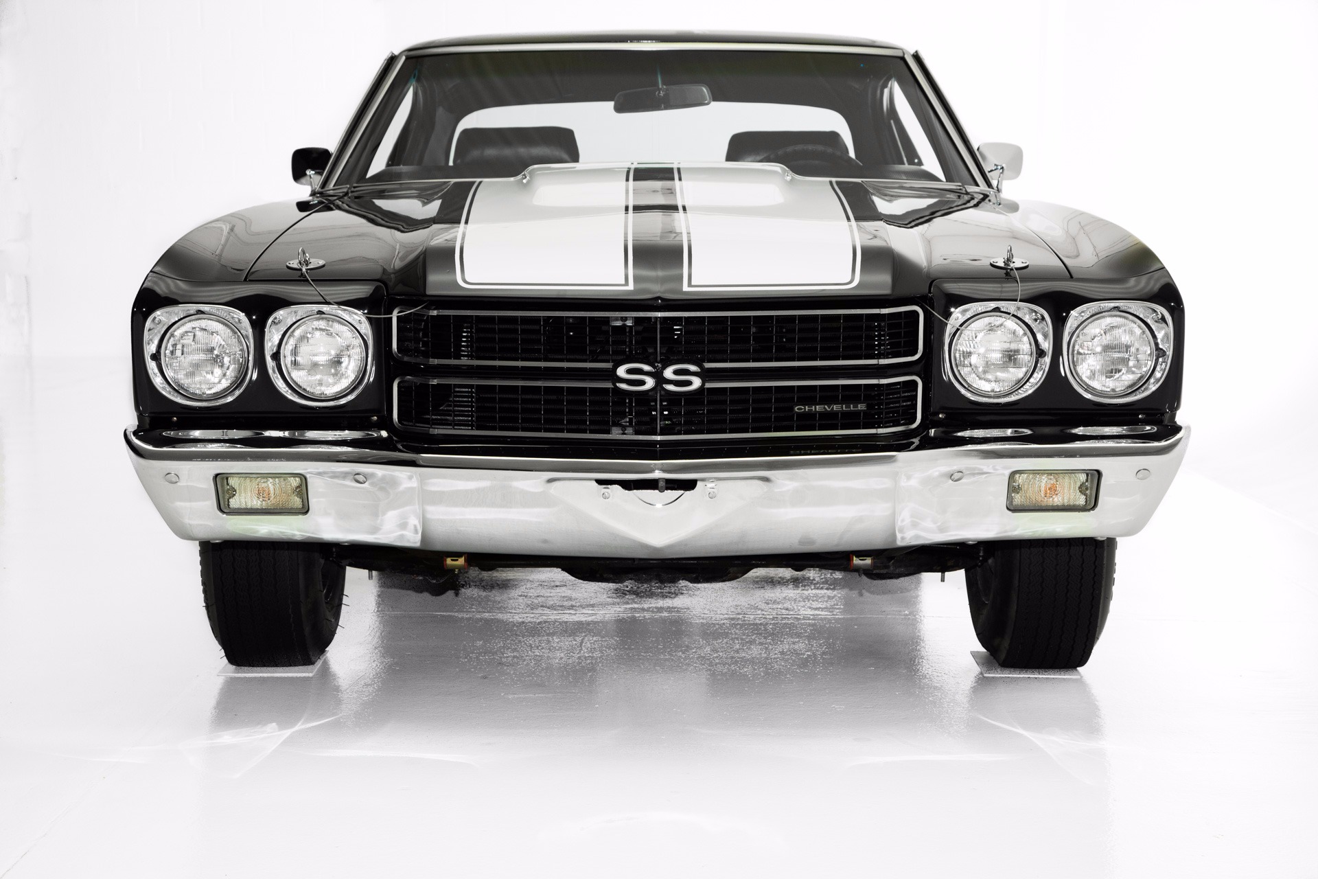 For Sale Used 1970 Chevrolet Chevelle Black SS Build Sheet | American Dream Machines Des Moines IA 50309