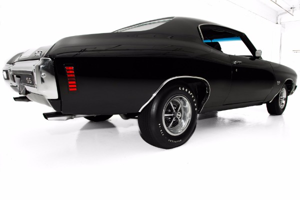 For Sale Used 1970 Chevrolet Chevelle Black SS Build Sheet | American Dream Machines Des Moines IA 50309