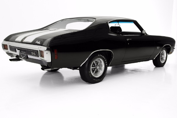For Sale Used 1970 Chevrolet Chevelle Black SS Build Sheet | American Dream Machines Des Moines IA 50309