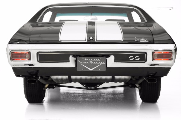 For Sale Used 1970 Chevrolet Chevelle Black SS Build Sheet | American Dream Machines Des Moines IA 50309