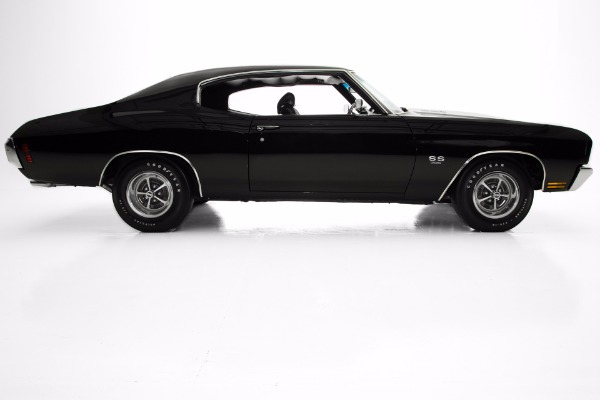 For Sale Used 1970 Chevrolet Chevelle Black SS Build Sheet | American Dream Machines Des Moines IA 50309