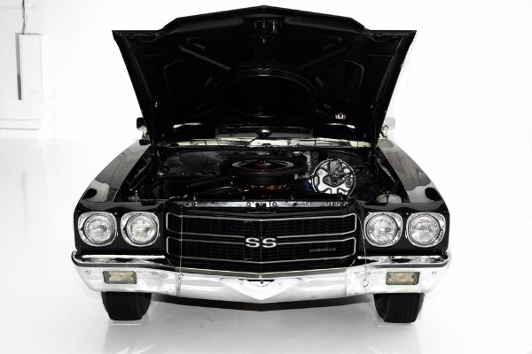 For Sale Used 1970 Chevrolet Chevelle Black SS Build Sheet | American Dream Machines Des Moines IA 50309