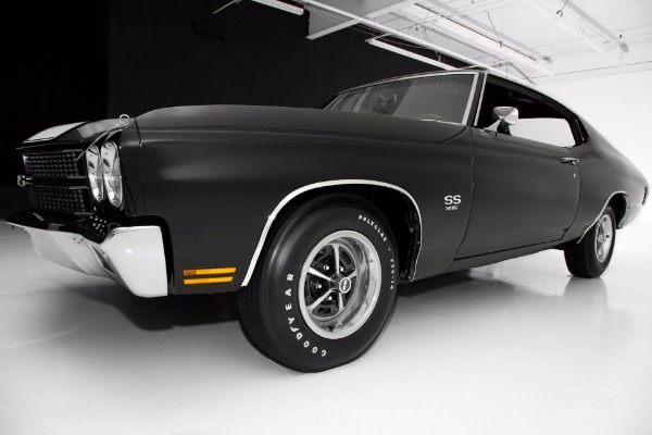 For Sale Used 1970 Chevrolet Chevelle Black SS Build Sheet | American Dream Machines Des Moines IA 50309