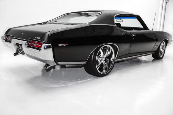 For Sale Used 1969 Pontiac GTO Triple Black, 400  4-speed | American Dream Machines Des Moines IA 50309