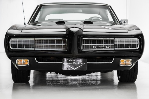 For Sale Used 1969 Pontiac GTO Triple Black, 400  4-speed | American Dream Machines Des Moines IA 50309