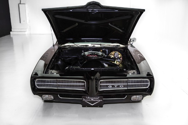 For Sale Used 1969 Pontiac GTO Triple Black, 400  4-speed | American Dream Machines Des Moines IA 50309