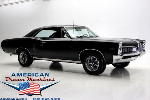 For Sale Used 1967 Pontiac LeMans Triple Black coupe | American Dream Machines Des Moines IA 50309