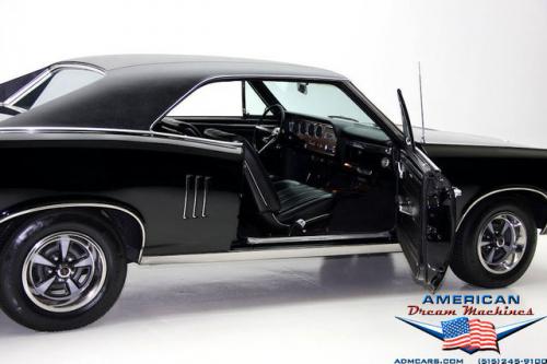 For Sale Used 1967 Pontiac LeMans Triple Black coupe | American Dream Machines Des Moines IA 50309