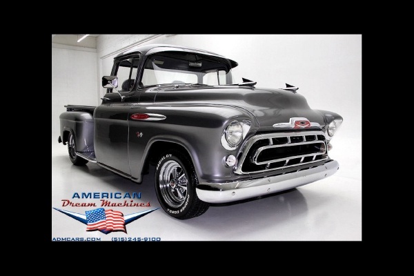 For Sale Used 1957 Chevrolet Pickup, Big Back Window Pickup | American Dream Machines Des Moines IA 50309