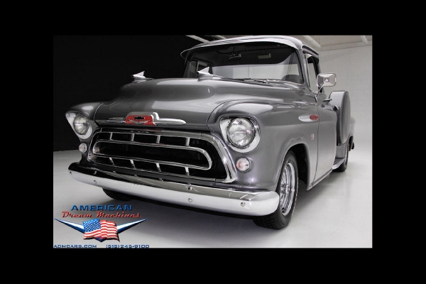 For Sale Used 1957 Chevrolet Pickup, Big Back Window Pickup | American Dream Machines Des Moines IA 50309