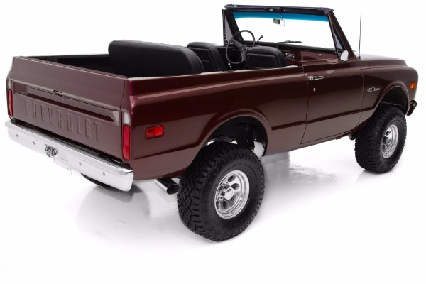 For Sale Used 1971 Chevrolet K5 Blazer Dark Black Cherry, 396 | American Dream Machines Des Moines IA 50309