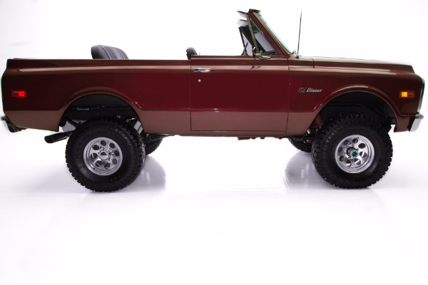 For Sale Used 1971 Chevrolet K5 Blazer Dark Black Cherry, 396 | American Dream Machines Des Moines IA 50309