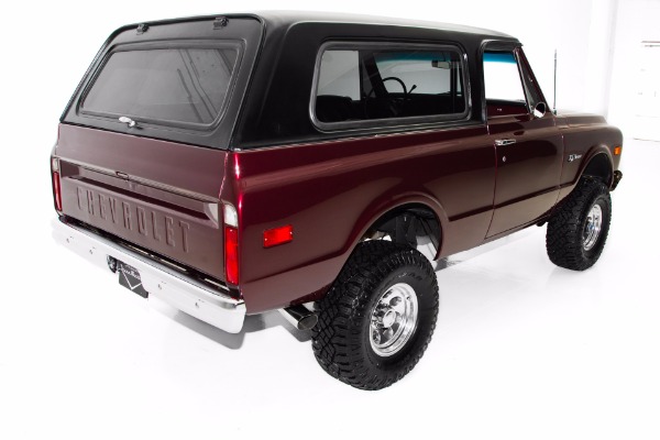 For Sale Used 1971 Chevrolet K5 Blazer Dark Black Cherry, 396 | American Dream Machines Des Moines IA 50309