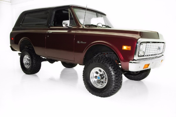 For Sale Used 1971 Chevrolet K5 Blazer Dark Black Cherry, 396 | American Dream Machines Des Moines IA 50309