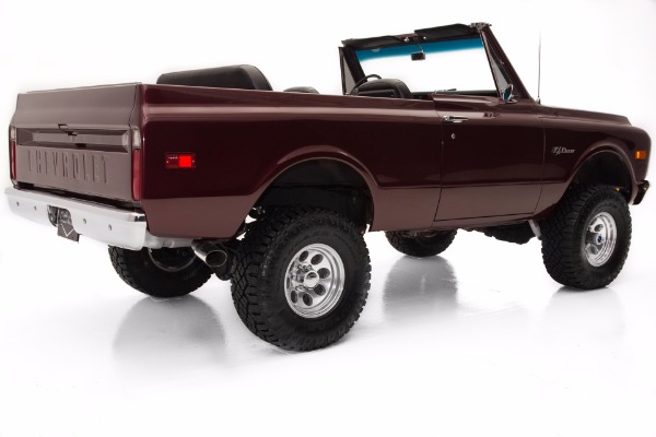 For Sale Used 1971 Chevrolet K5 Blazer Dark Black Cherry, 396 | American Dream Machines Des Moines IA 50309