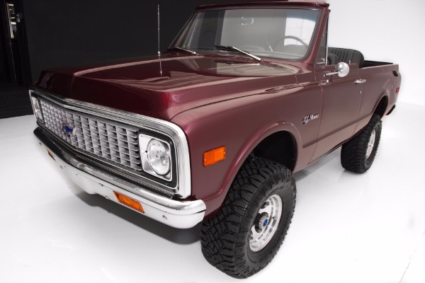 For Sale Used 1971 Chevrolet K5 Blazer Dark Black Cherry, 396 | American Dream Machines Des Moines IA 50309