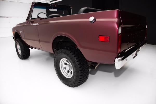 For Sale Used 1971 Chevrolet K5 Blazer Dark Black Cherry, 396 | American Dream Machines Des Moines IA 50309