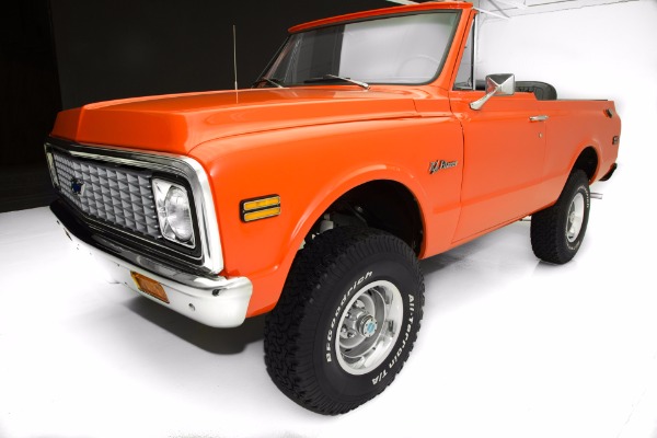 For Sale Used 1972 Chevrolet Blazer Black Top 350 4WD AC | American Dream Machines Des Moines IA 50309